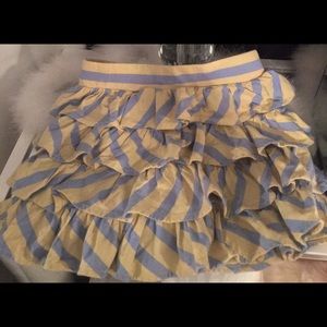 Ralph Lauren yellow and blue skort